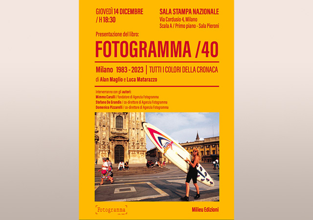 FOTOGRAMMA/40 Milano 1983-2023- Agenzia Fotogramma
